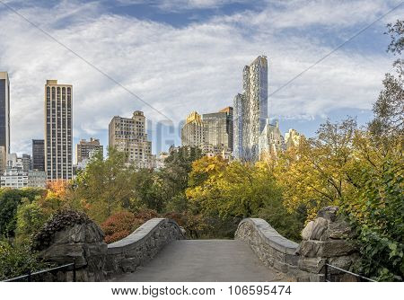 Gapstow Bridge Central Park, New York City
