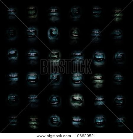 Wall of Mouths