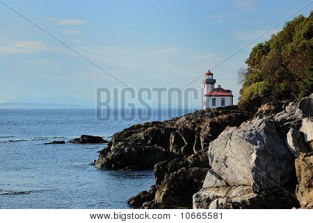 Farol de forno de cal