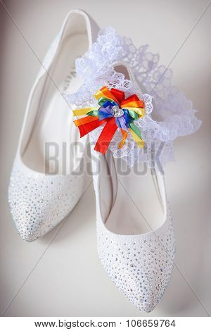Beautiful Bride's Shoes
