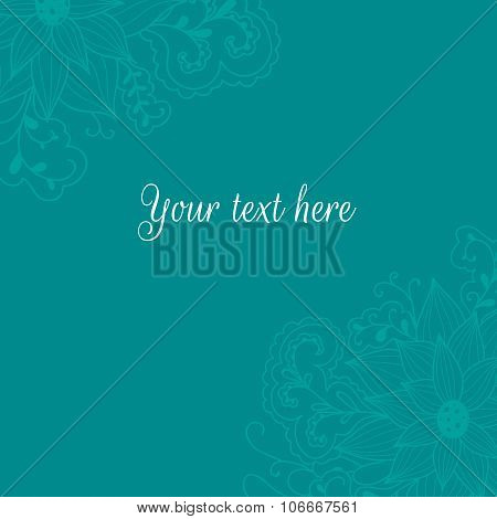 Floral template