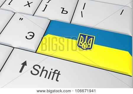 The Enter button badge