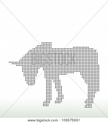 Donkey Silhouette