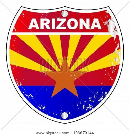Arizona Interstate Sign