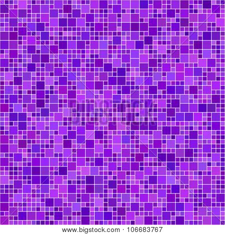 Purple square mosaic background