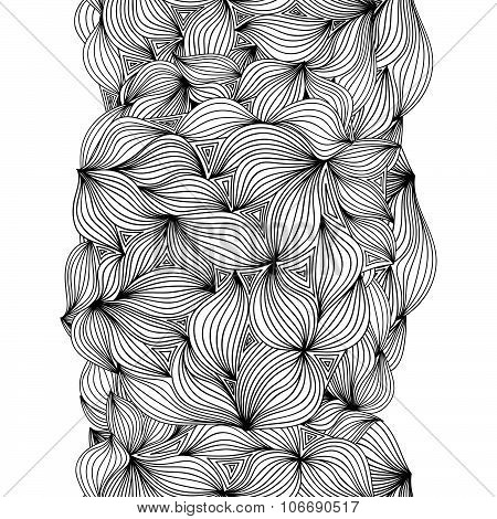 Abstract seamless border