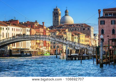 The Grand Canal In Venice, Italy