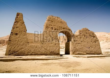Queen Hatshepsut Temple, West Bank Of The Nile, Egypt