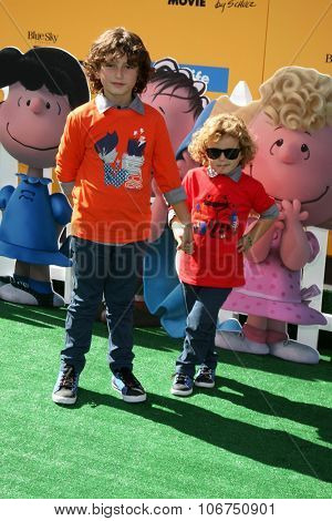 LOS ANGELES - NOV 1:  August Maturo, Ocean Maturo at the 