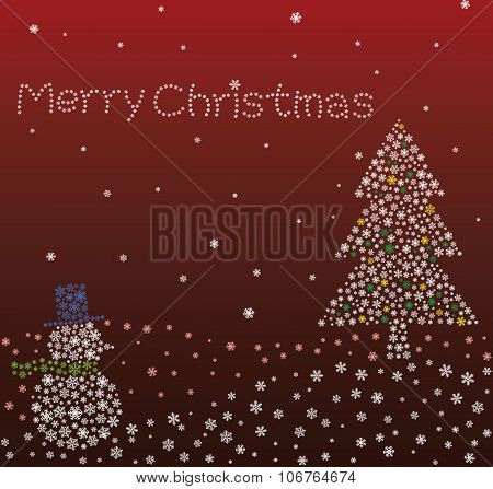Sparkling  Red Christmas