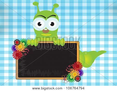 Caterpillar and Blackboard