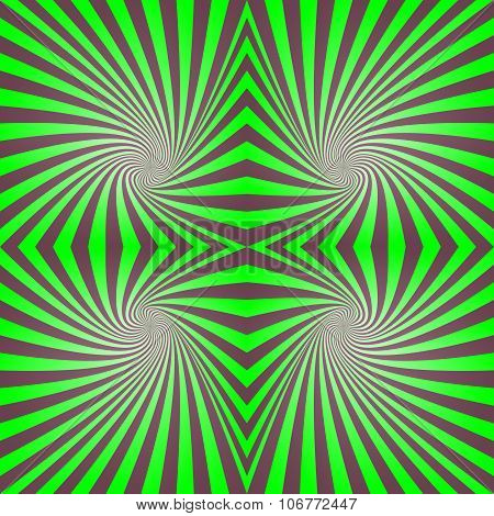 Vintage green seamless spiral background