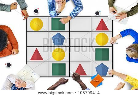 Sudoku Puzzle Problem Solving Leisure Games Concept
