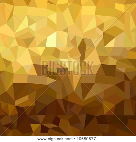 Gold Pattern Low Poly 3D Triangle Geometry Fancy