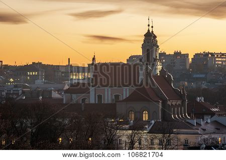 Vilnius, Lithuania: Church of St. Catherine