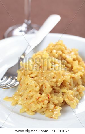 Safran Risotto