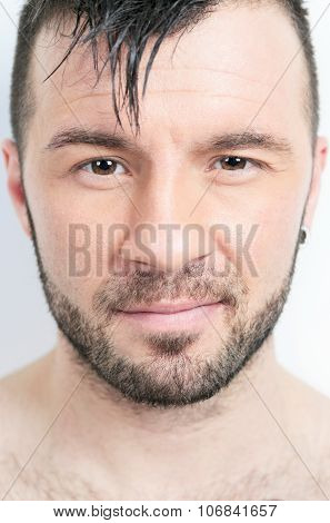 A sexy portrait of a man
