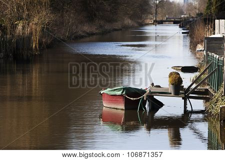 Jetty And Boat