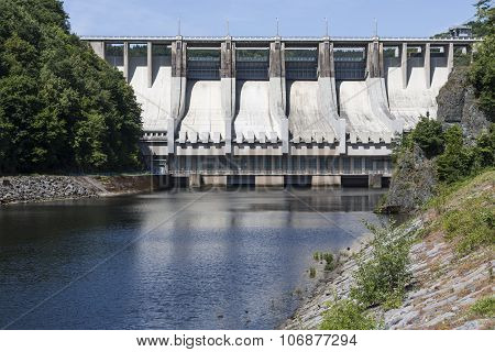 River Dam Slapy, Czech Republic