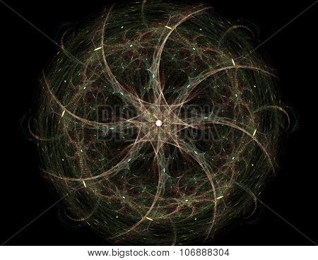 The Colors In The Series, Fancy Paint. Background Consists Of Fractal Color Texture And Is Suitable
