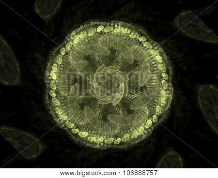 The Colors In The Series, Fancy Paint. Background Consists Of Fractal Color Texture And Is Suitable