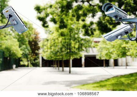 Security Camera And Safety In A School