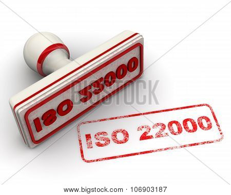 ISO 22000. Seal and imprint