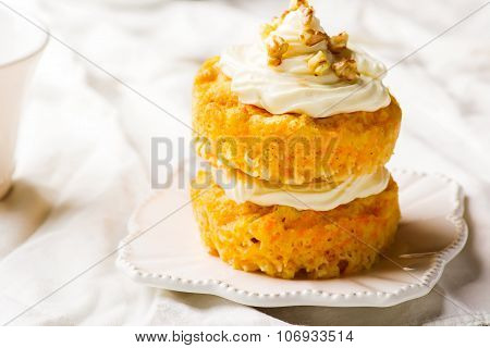 Mug Cake Prepared In Microwave