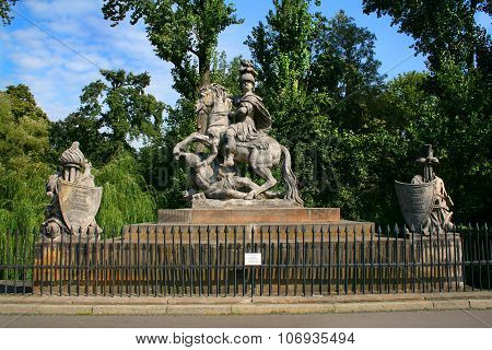 King Jan Iii Sobieski  Monument In Warsaw