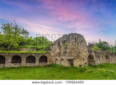 Ikalto cathedral in Kakheti region, Georgia