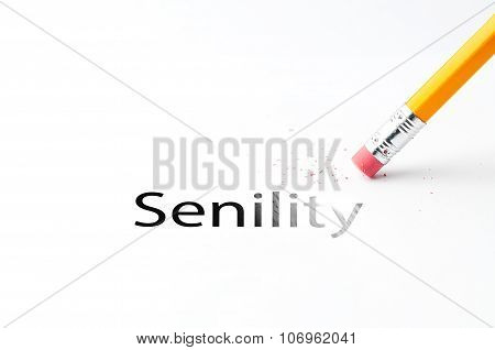 Pencil with eraser