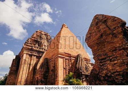 Po Nagar Cham Towers Pagoda In Nha Trang, Vietnam