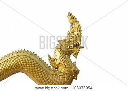 Naka Dragon isolated closed-up