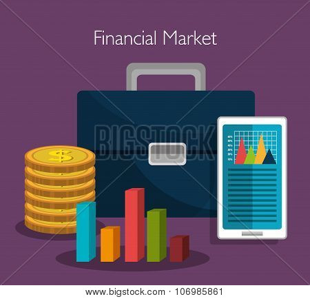 Financial market statistics background