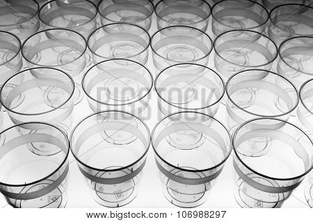 Empty Plastic Cups