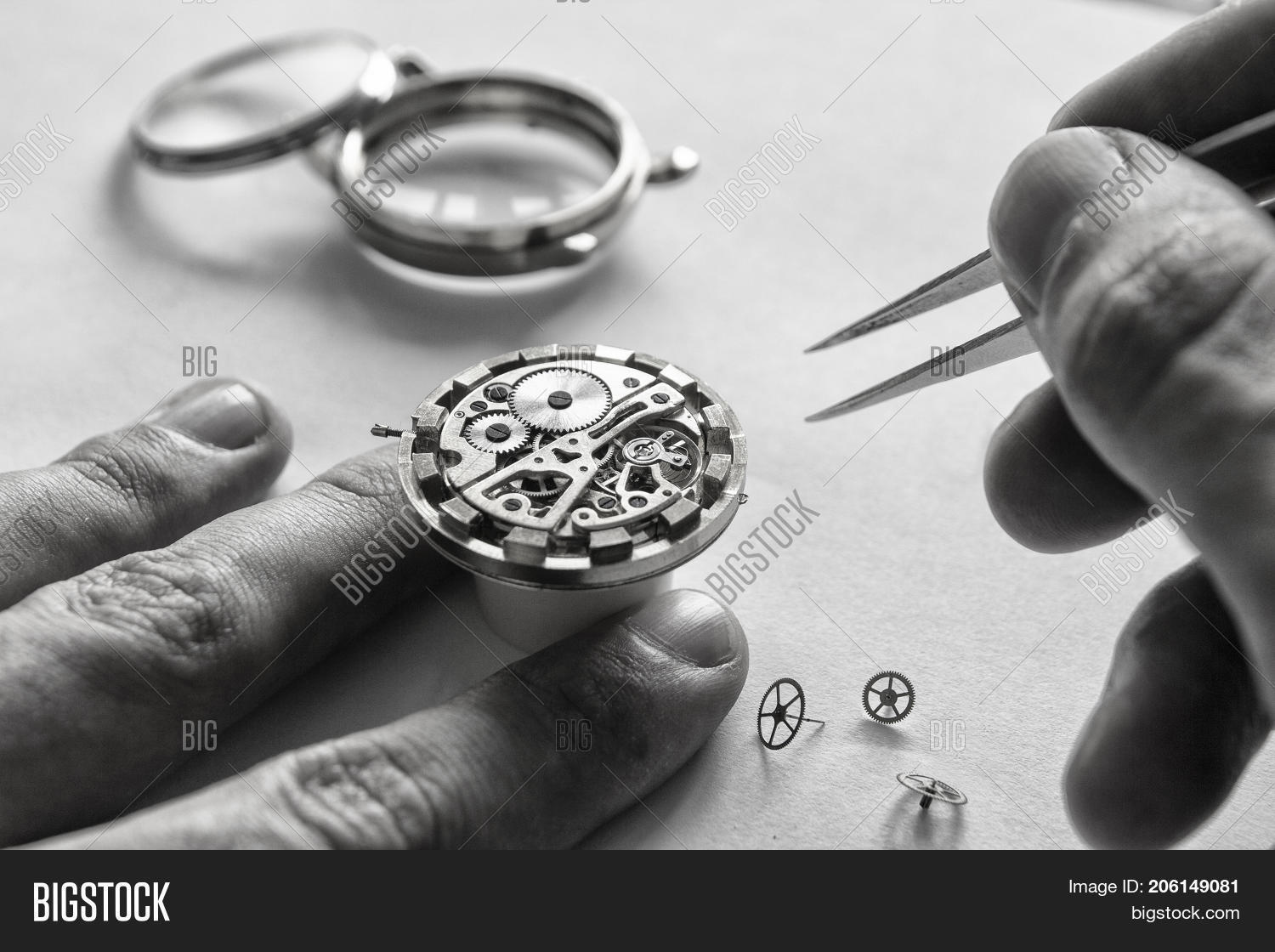 Watchmaker Repairing Image & Photo (Free Trial) Bigstock