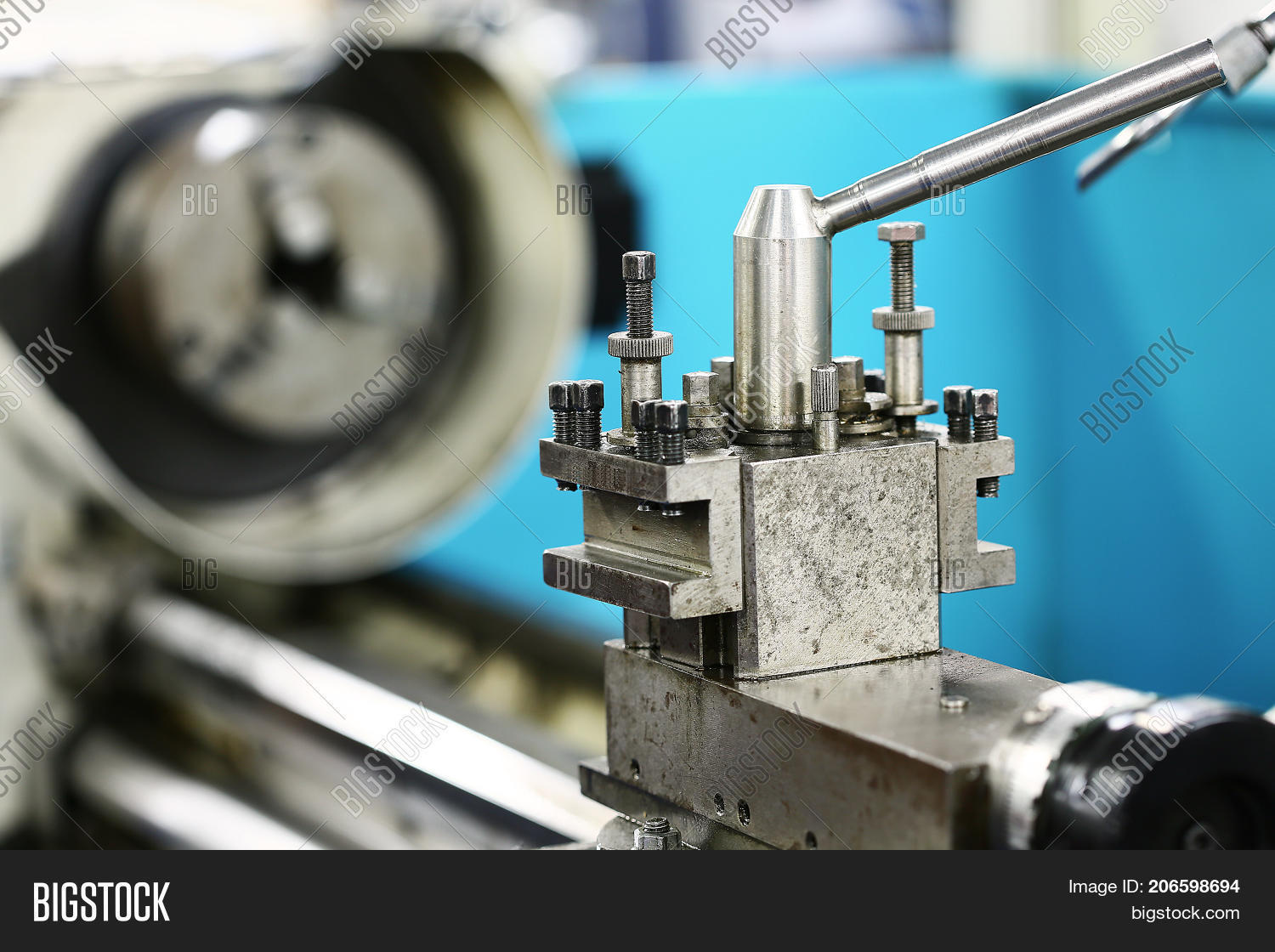 Lathe Machine Image & Photo (Free Trial) Bigstock
