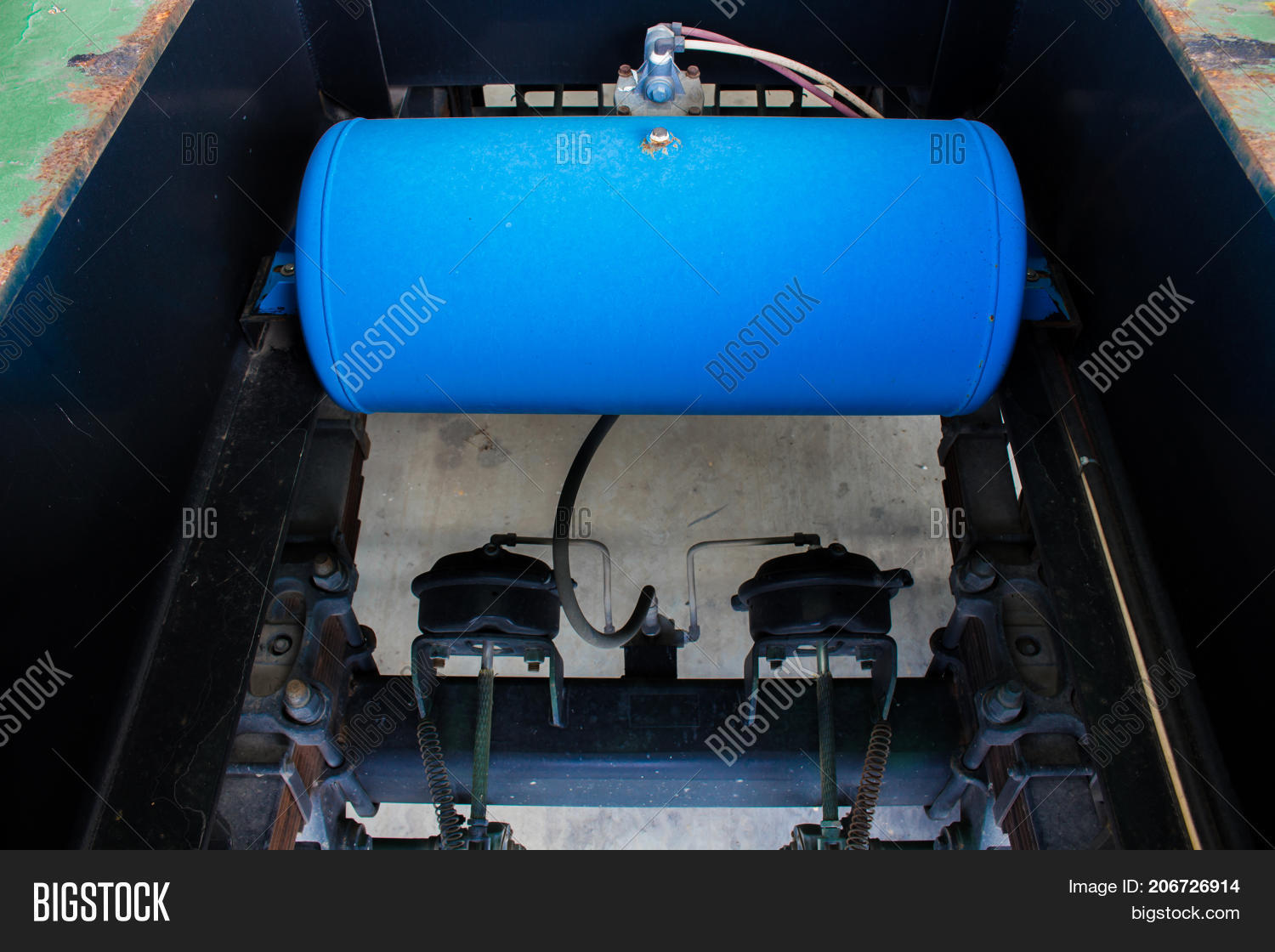 Truck Air Brake Tank Image & Photo (Free Trial) Bigstock