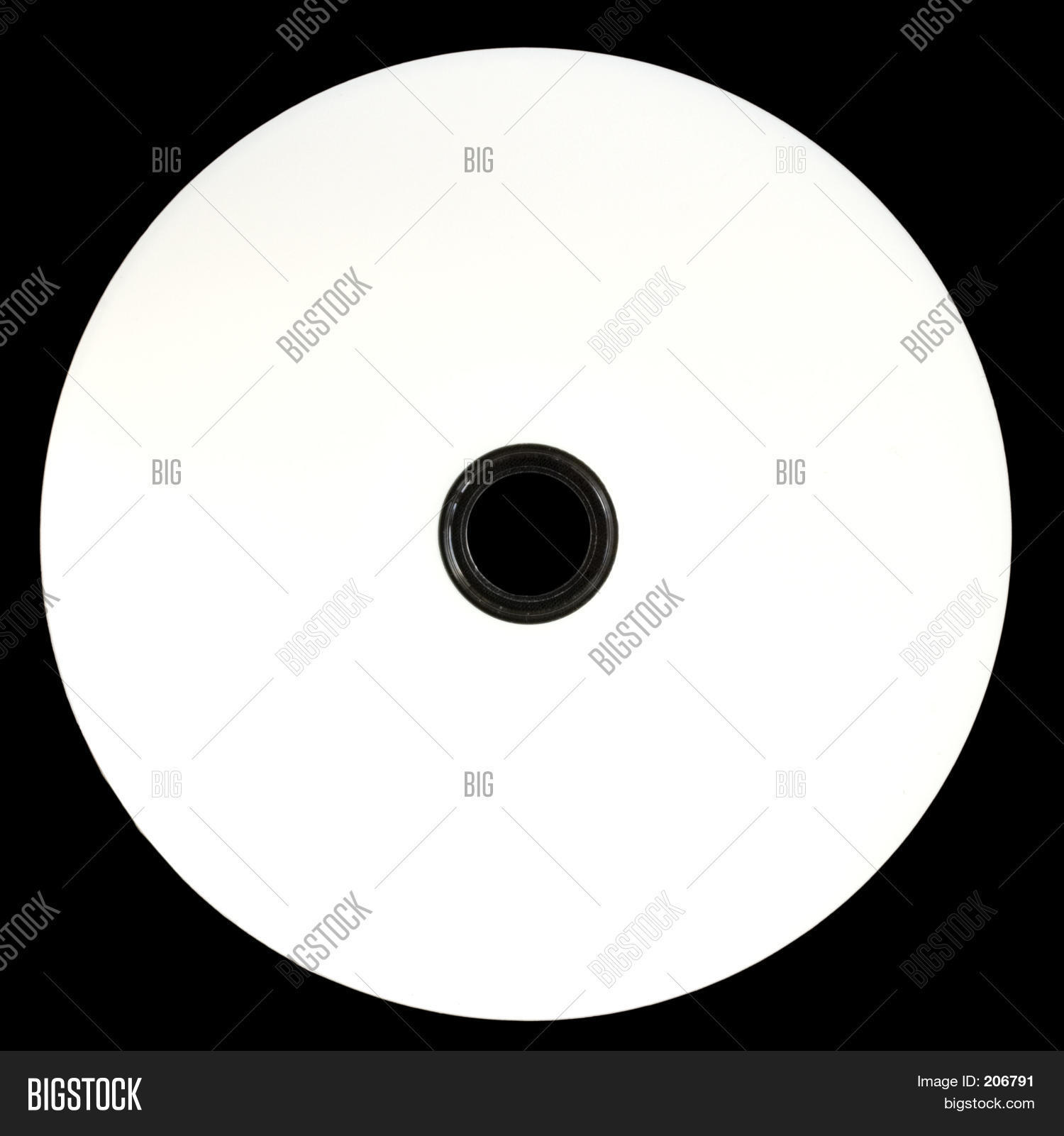 Blank Cd/dvd Template Image &amp; Photo (Free Trial) | Bigstock