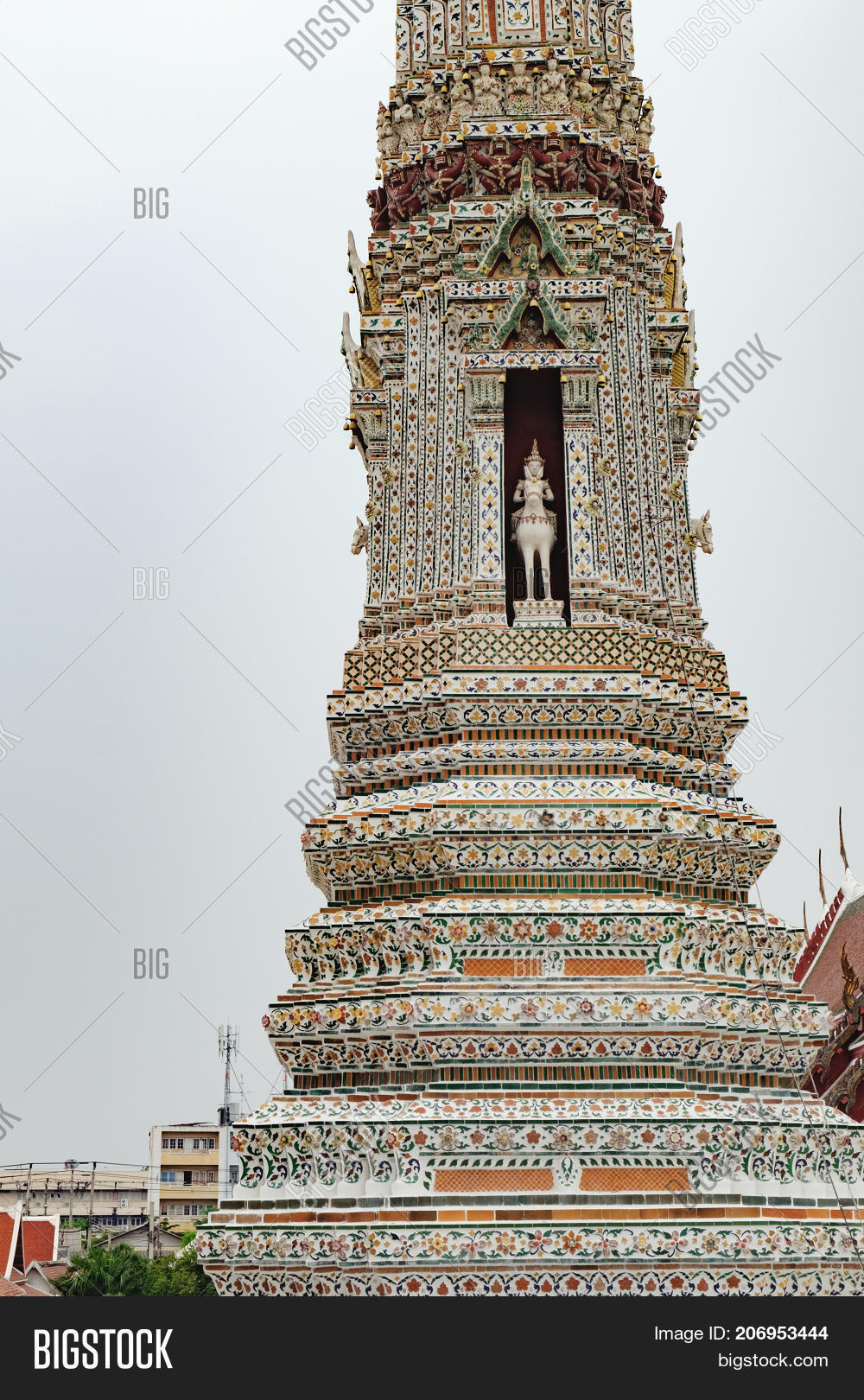 Stupa like Pagoda Image Photo Free Trial Bigstock
