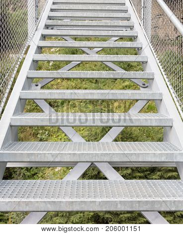 Metal Stairs - Bridge