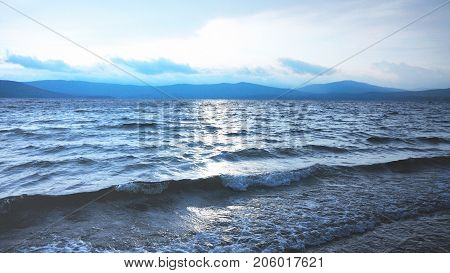 Middle Urals Russia Turgoyak Lake near Chelyabinsk