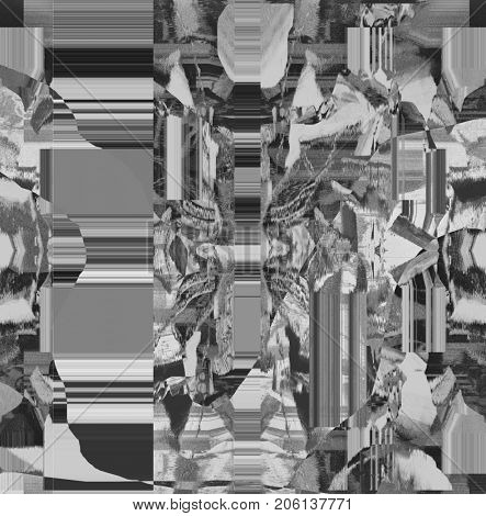 Psychedelic distorted background