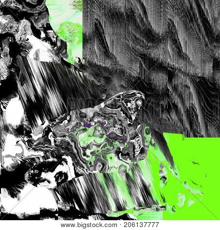 Psychedelic distorted background