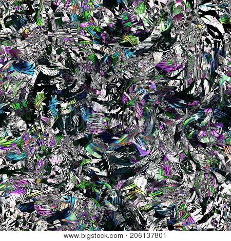 Psychedelic distorted background