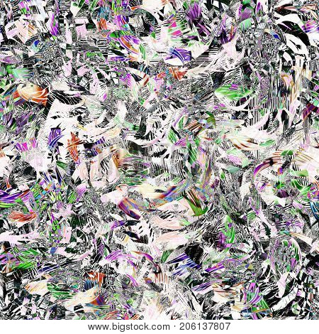 Psychedelic distorted background