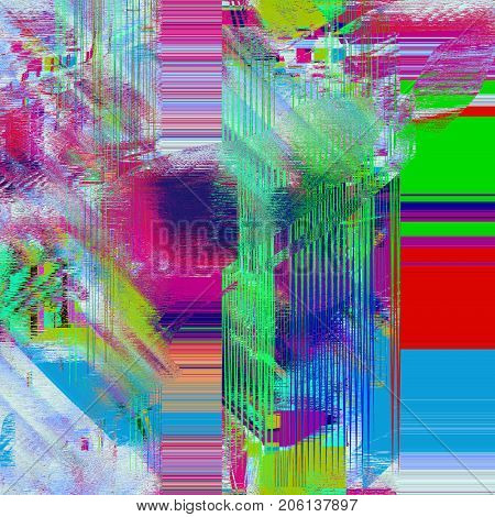 Psychedelic distorted background