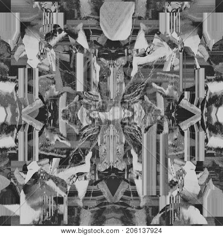 Psychedelic distorted background