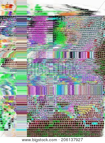 Psychedelic distorted background