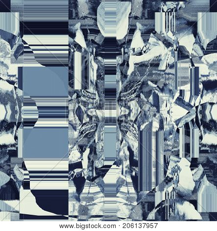 Psychedelic distorted background